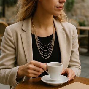 Costume Jewelry from Local Estate Sale – Necklace and Matching Earrings only $12
